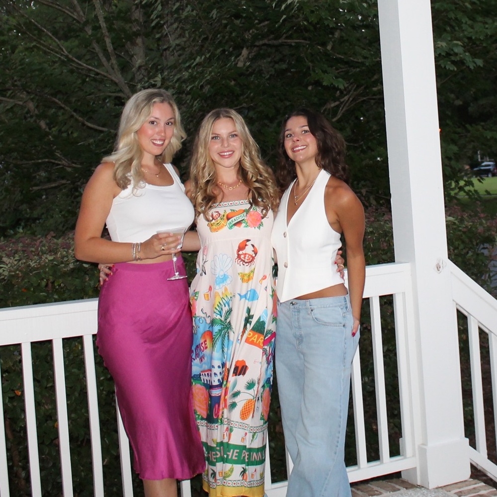 Madeira Paradise Print Maxi Dress